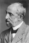 Black-and-white photographic portrait of Philipp Lenard