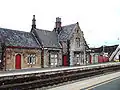 The old station building on the Wigan platform.