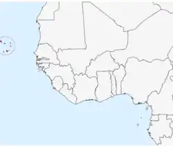 Map of range