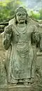 Statue at the site