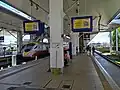 Another view of the platform area of Butterworth Railway Station
