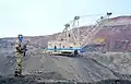 CISF at NCL Amlohri Mine