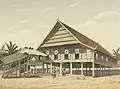 The home of the king of Gowa