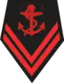 Cabo primero (Bolivarian Navy of Venezuela)[21]