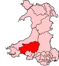 Map of constituency