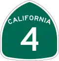 State Route 4 marker
