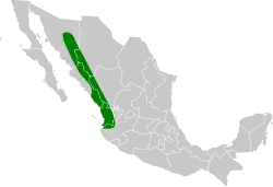 Map of range