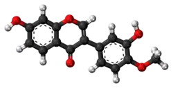 Calycosin molecule
