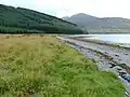 Camas na Gall Looking west towards Skye.