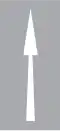 Straight arrow