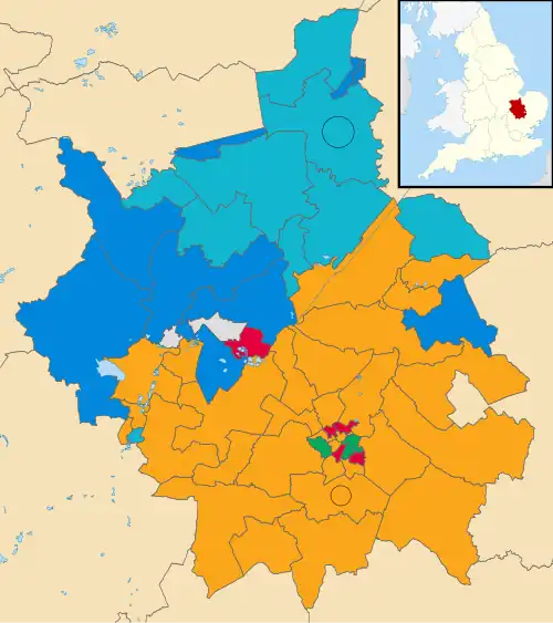 2025 results map