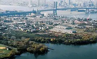 Aerial view of North Camden