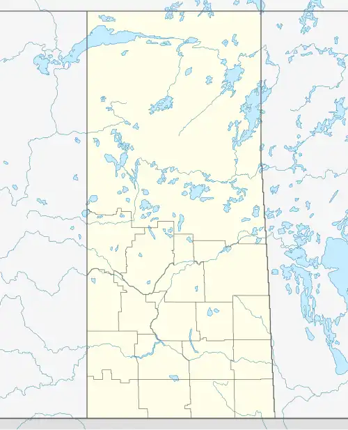 Carswell impact structure is located in Saskatchewan