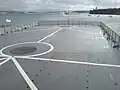 HMNZS&nbsp;Canterbury's helicopter afterdeck.