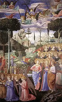 Angels in Adoration (right)