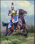 Carabiniers-à-Cheval, Second French Empire, 1852–1870.