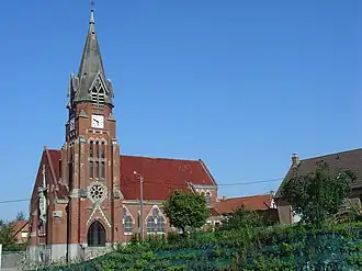 The church of Carency