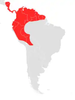 Map of range
