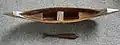 Carved longboat
