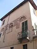 Roero palace and tower of Monticello and Piea