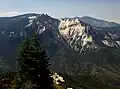 North aspect viewed from Panther Gap