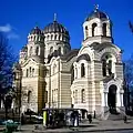 Nativity Cathedral on the Brīvības boulevard 23, Riga. (1876 - 1884)