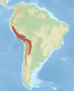 Map of range