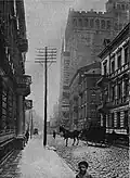 Cedergren skyscraper in Warsaw, 1910