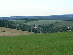 View from the south