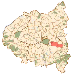 Paris and inner ring départements
