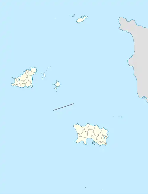 Elizabeth Castle is located in Channel Islands