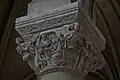 A sculpted capital.