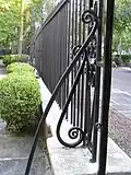 St. Peter's Churchyard fence design by Werner