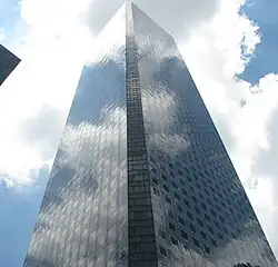 JPMorgan Chase Tower from the rear