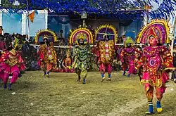 Chhau performance