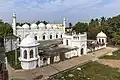 An elevated view of the mosque in 2018