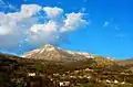 Mount Butin from Chemma, photographed on April 8, 2016