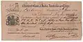 Cheque 7 June 1884