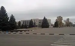 The main square in Chernyanka