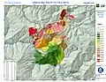 Chetco Bar Fire, Progression, July 15 to August 12, 2017