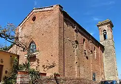 The church of San Lorenzo in Gello