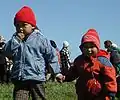 Two children