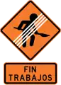 PT-2 End of roadworks