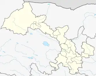 Qinzhou is located in Gansu