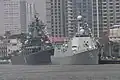 Zhengzhou and Varyag on 26 May 2014.