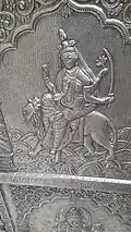durga in the door