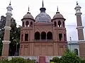 One of the twin tombs within the complex