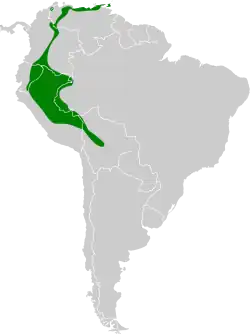 Map of range