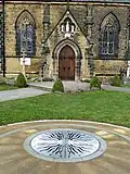 Compass sculpture