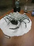 Crab, Ferruccio Mengaroni, maiolica, 1920–25, Pesaro.